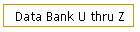 Data Bank U thru Z