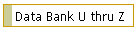 Data Bank U thru Z