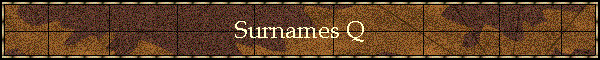 Surnames Q