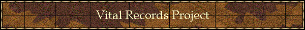 Vital Records Project